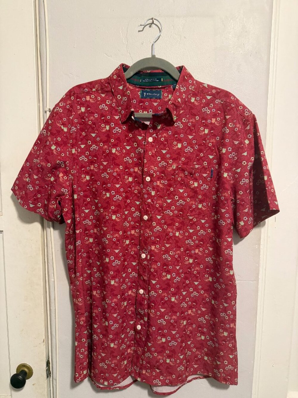 EUC William Murray(Bill Murray's Golf Brand) Button Up Shirt | Men’s Large